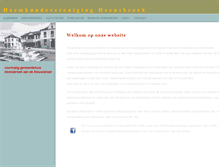 Tablet Screenshot of heemkundehoensbroek.nl